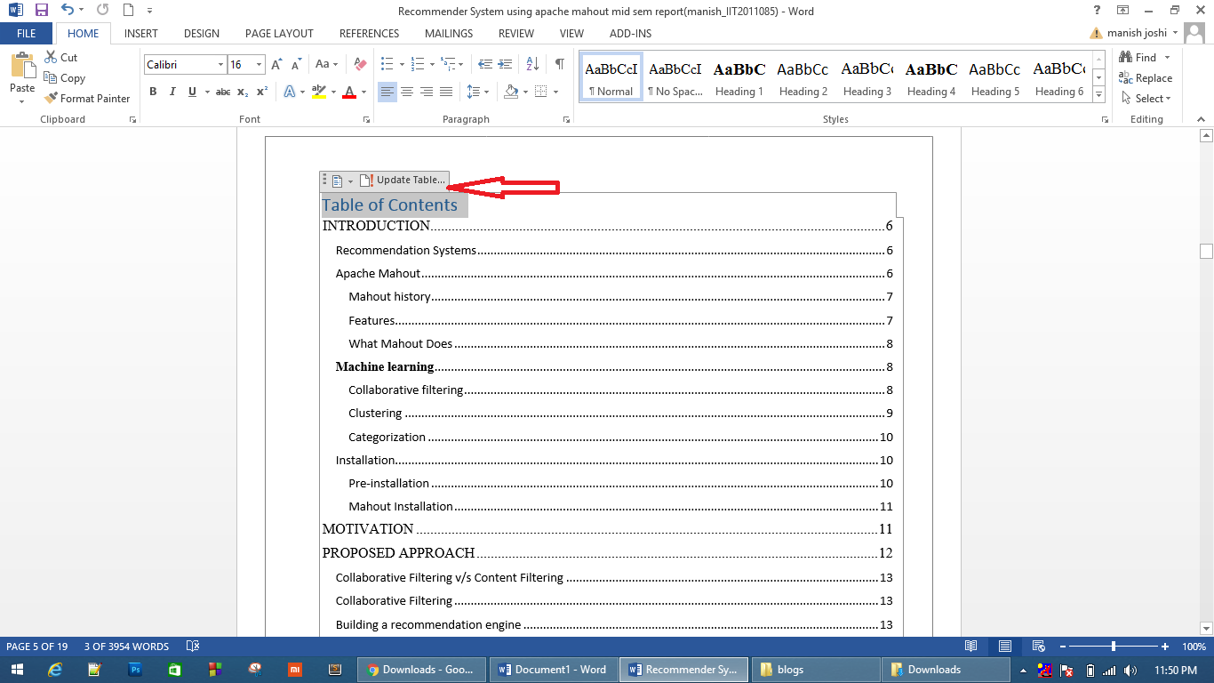 how-to-create-an-automatic-table-of-contents-in-microsoft-word-2013