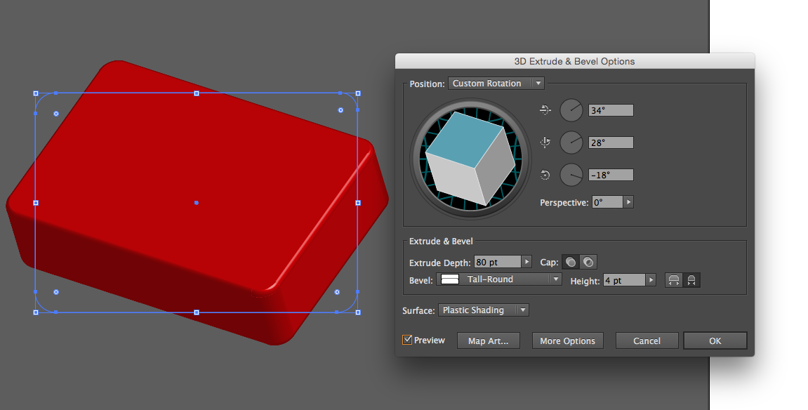 how-to-make-3d-first-aid-box-in-illustrator