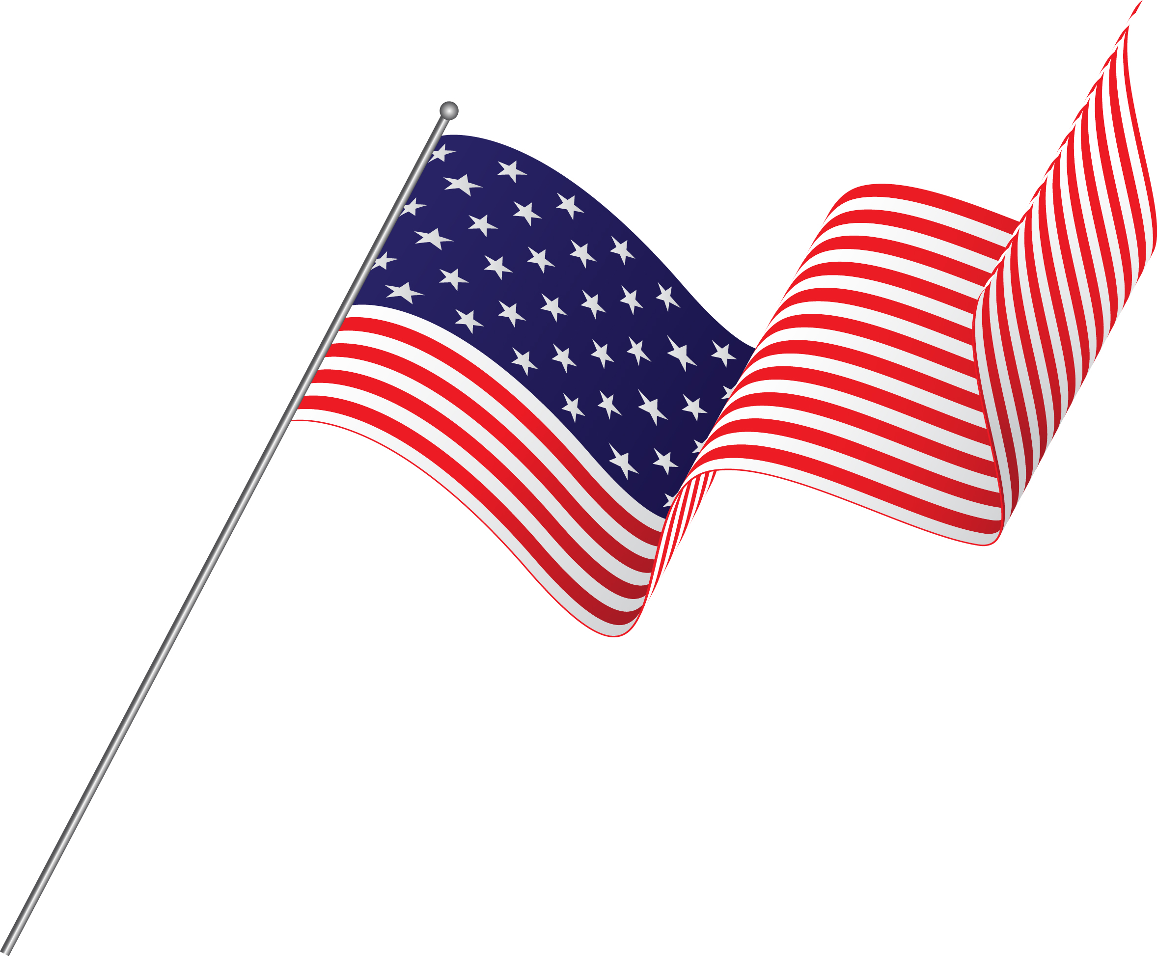 How to create a realistic american flag in illustrator