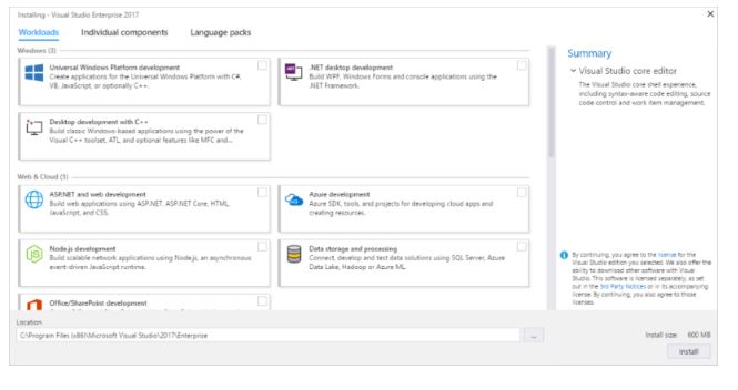 download what is the difference between visual studio professional and enterprise