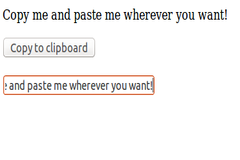 Learn how to copy text and paste to clipboard using javascript