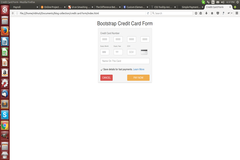 Creating Credit Card Form Using Bootstrap