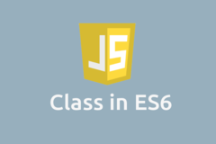 How to Define a JavaScript Class in ES6?