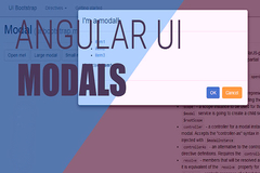 Showing a Popup Window Using Modals in Angularjs
