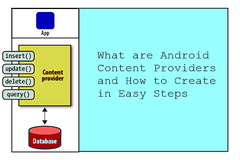 What are Android Content Providers and How to Create in Easy Steps