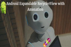 Expandable RecyclerView with Animation in Android